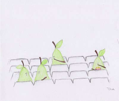 angry pear at the movies