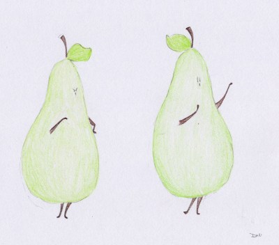 angry pear meets pleasant pear 2
