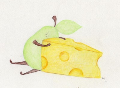 pear and cheese 2