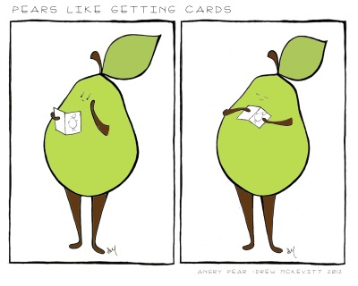 pears like getting cards