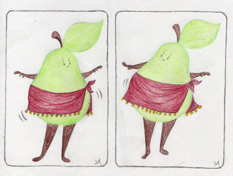 belly dancing pear