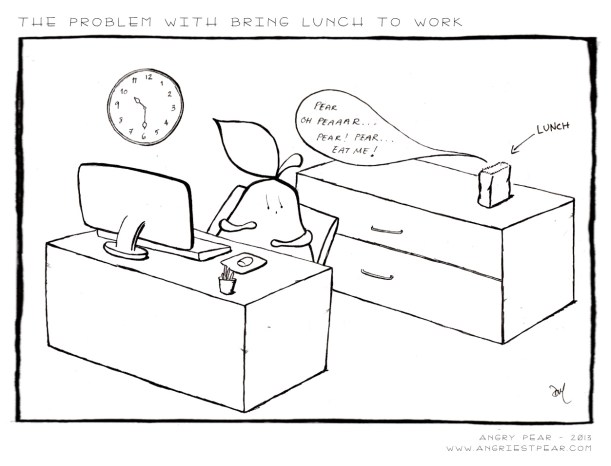 the problem with bringing lunch to work