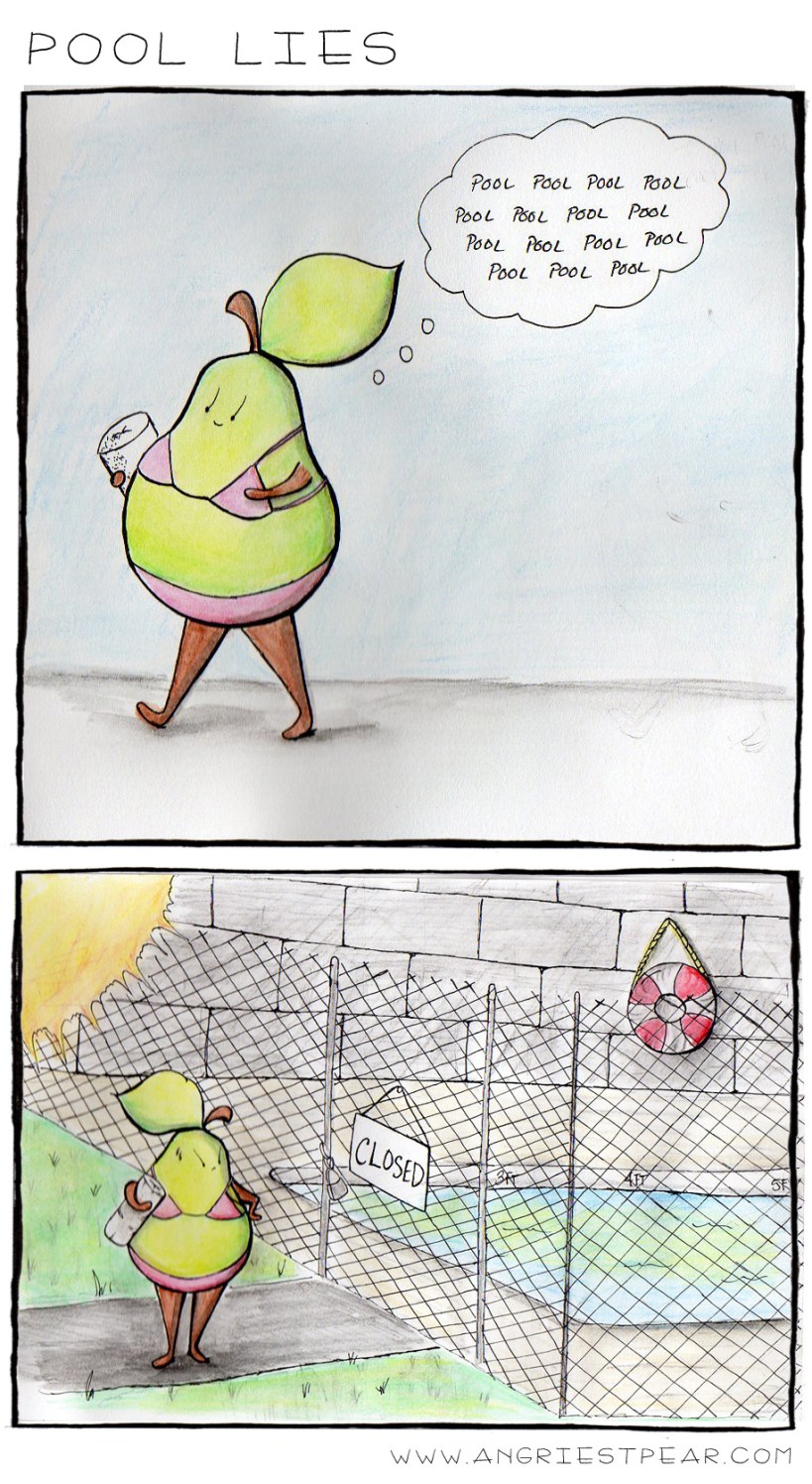 pool lies